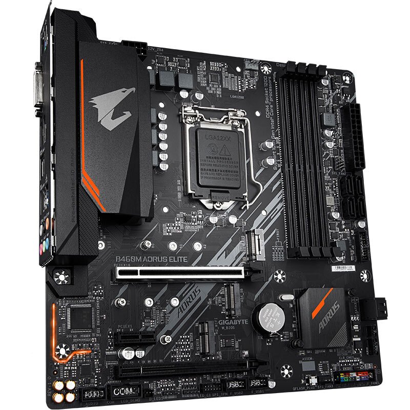 技嘉B460M AORUS ELITE 小雕主板 支持 CPU 10400/10500/10700
