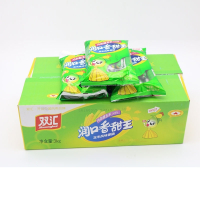 双汇(Shuanghui)火腿肠润口香甜王30gx80支玉米风味香肠10袋整箱