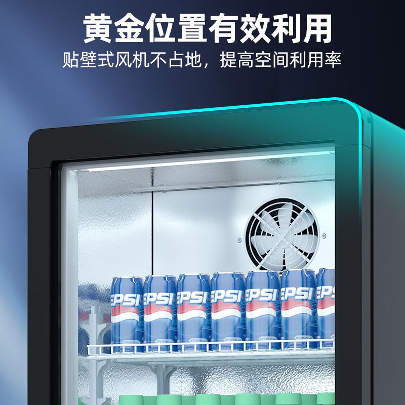 星星(XINGX)LSC-230FYPE展示柜冷藏饮料柜一级能效单门立式冰柜商用保鲜冰箱风直冷超市便利店陈列柜啤酒水果柜