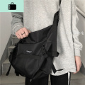 韩国原宿风工装包2020斜挎包男女学生包休闲百搭机车包ins大容量NEWLAKE 男女通用百搭款