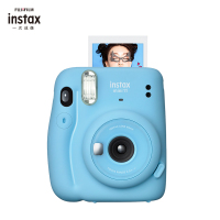 富士（FUJIFILM）INSTAX 一次成像 立拍立得 mini11晴空蓝 胶片相机 mini8/9升级款 单机标配