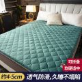 南极人榻榻米加厚床垫子软垫家用床褥子1.5m单双人1.8米海绵垫8 90*190cm 升级款床垫-清新绿