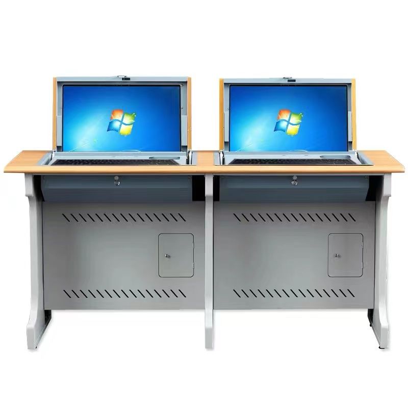 美沐芯品 电教室翻转电脑桌1600*600*760mm/张