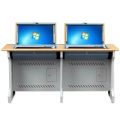 美沐芯品 电教室翻转电脑桌1600*600*760mm/张