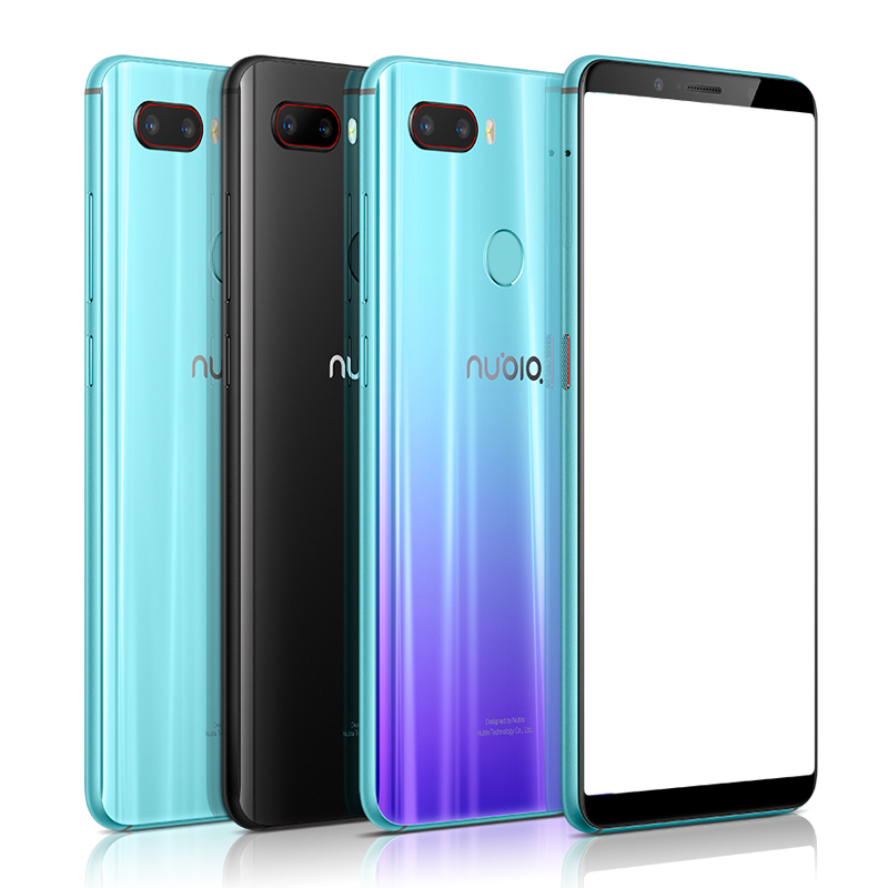 【送壳 指环】努比亚(nubia) m3 全面屏 游戏手机 6gb 64gb 黑色 全