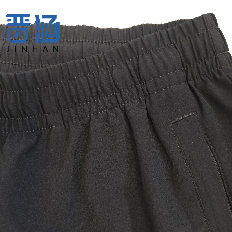 晋涵 运动休闲短裤 黑色/件高清大图