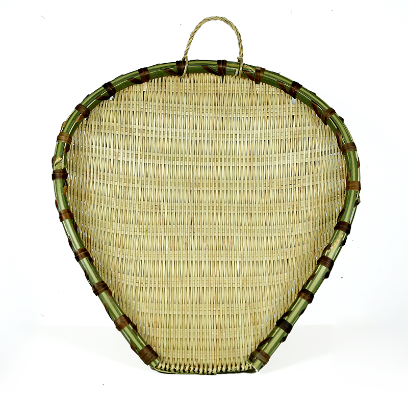 竹编制品筲箕阿斯卡利(ascari)淘米沥水串簸箕