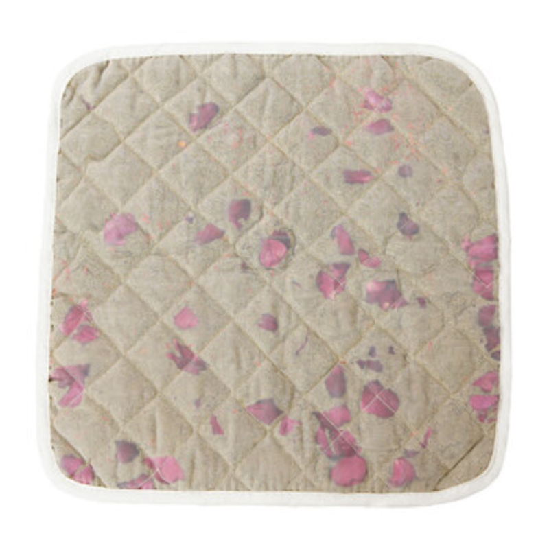 彩虹艾绒红花草本自动控温电热垫 WD45-16 1套/盒高清大图