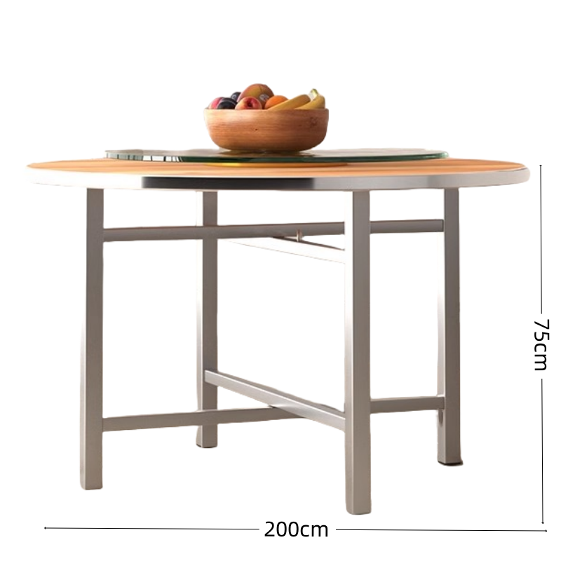 豫龙都圆桌2m张高清大图