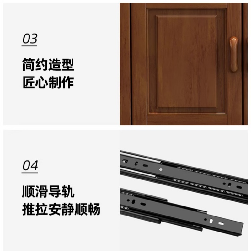 铭思达实木电视柜239*40*71cm个高清大图