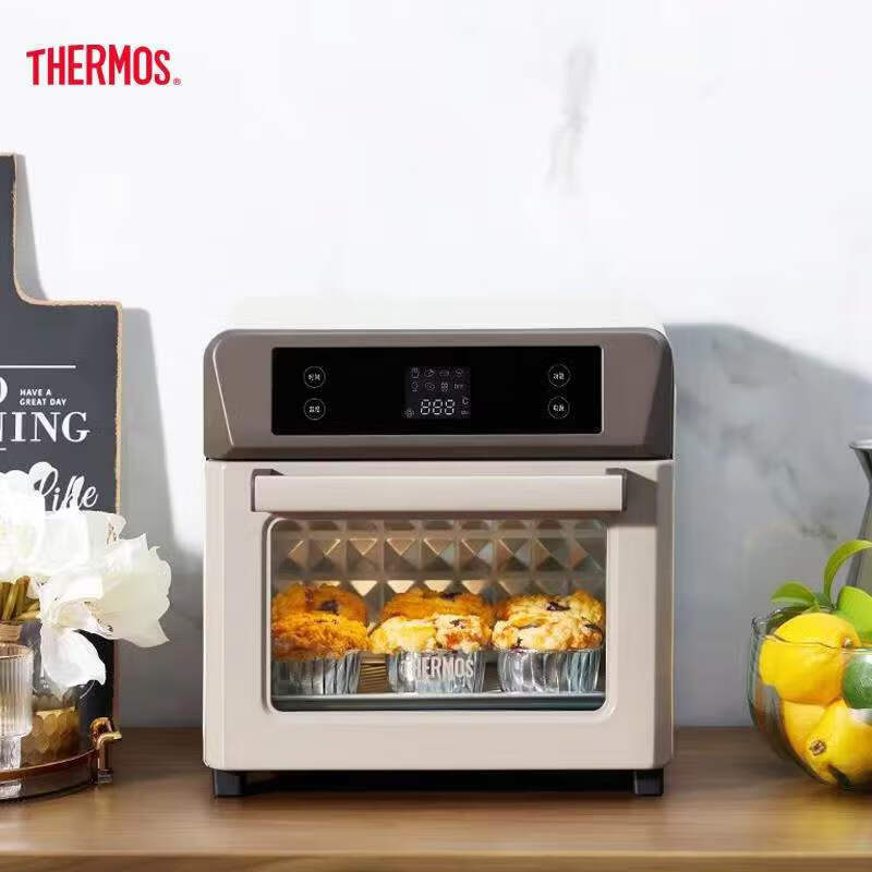 膳魔师(THERMOS) 空气烤箱多功能烤箱13L容量 EHA-5118E