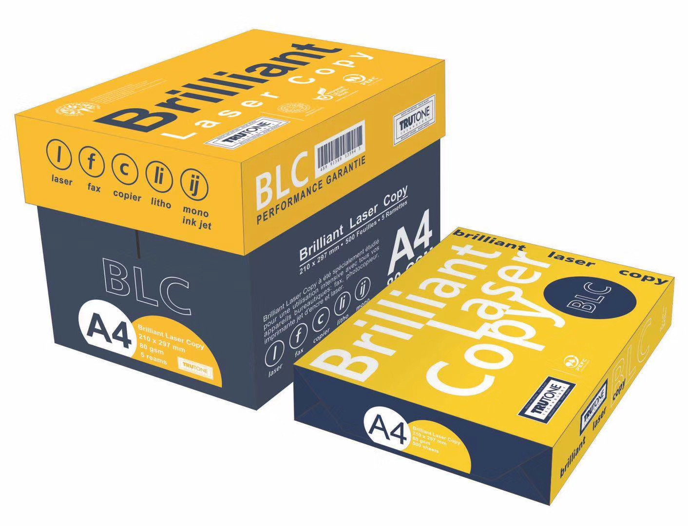 APP BLC 80g A3复印纸 500张/包 整箱3包1500张办公用纸