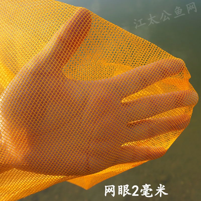 新款不锈钢抄网全套捞鱼抄鱼捕鱼网鱼捞网钓鱼密眼实心操网网兜 手柄长30cm 网眼特密 木把