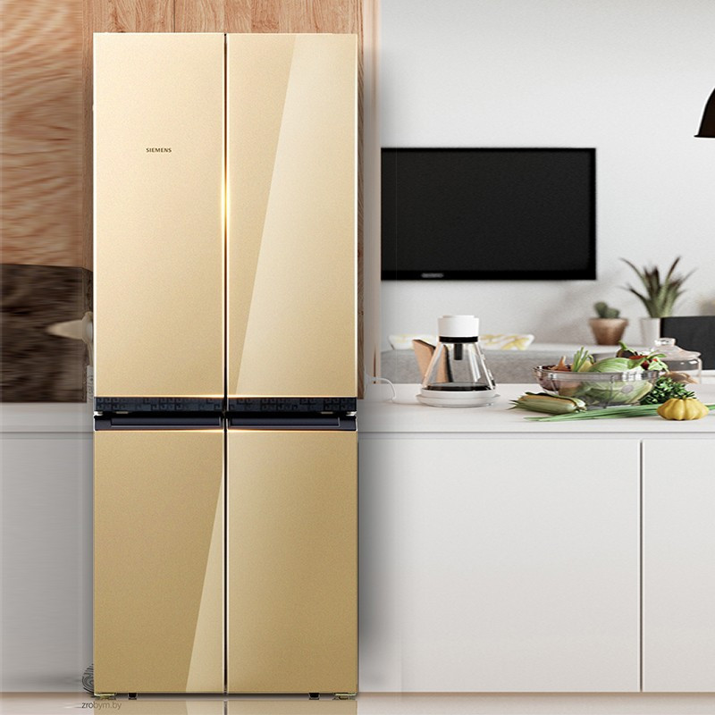 冰箱四开门家用家电变频混冷无霜四门十字门478升电冰箱km47ea03ti