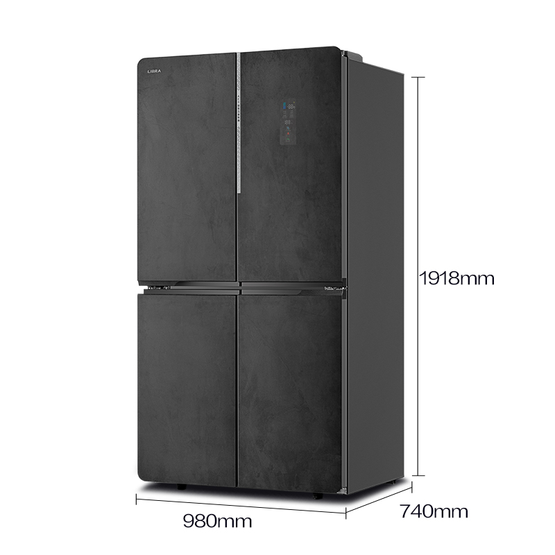 新飞(frestec)640升十字对开门智能冰箱 零嵌入多维除菌净味变频BCD-640WGQ8E高清大图