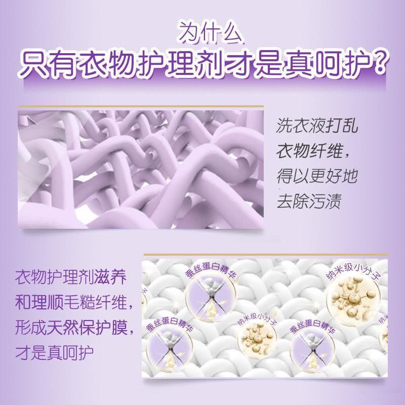 金纺 金纺柔顺剂 洗衣液 柔顺剂 金纺 衣物柔顺剂 金纺薰衣草香衣物柔顺剂防静电官方旗舰店正品4L图片