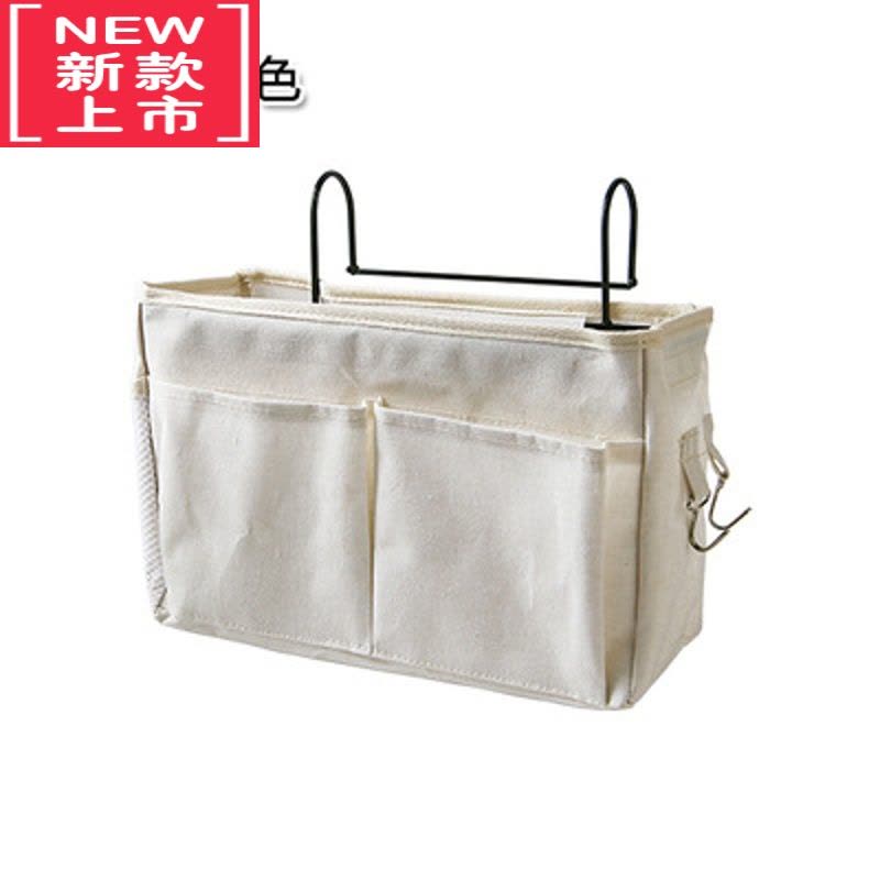 可莉允北欧创意布艺收纳挂袋床头收纳器宿舍上下铺收纳袋寝室储物袋子图片