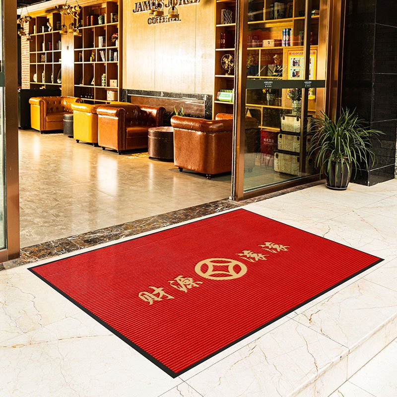迅众单人位办公桌椅组合员工位桌简约现代欢迎光临门垫店铺门口入户地垫酒店防滑迎宾地毯出入平安脚垫定制单人位办公桌