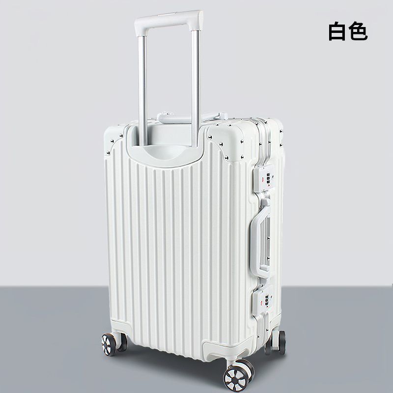 行李箱拉杆箱加厚旅行密码箱B63K-铝框款20寸联系客服备注颜色高清大图