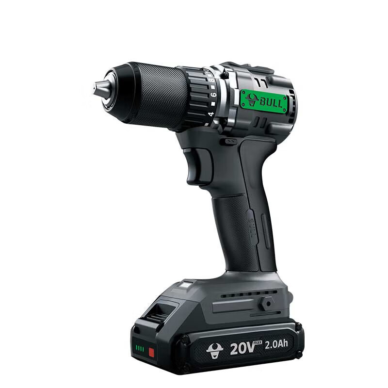 公牛(bull)GDZ10-60(2.0S)20V 10mm锂电无刷电钻