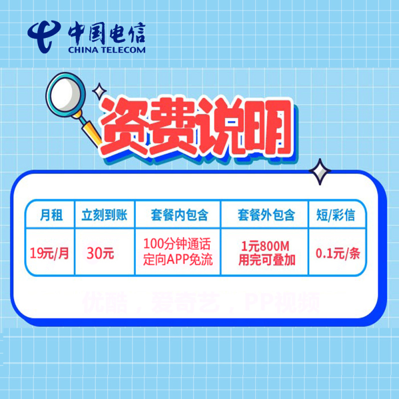 [赠品D]广东电信流量卡