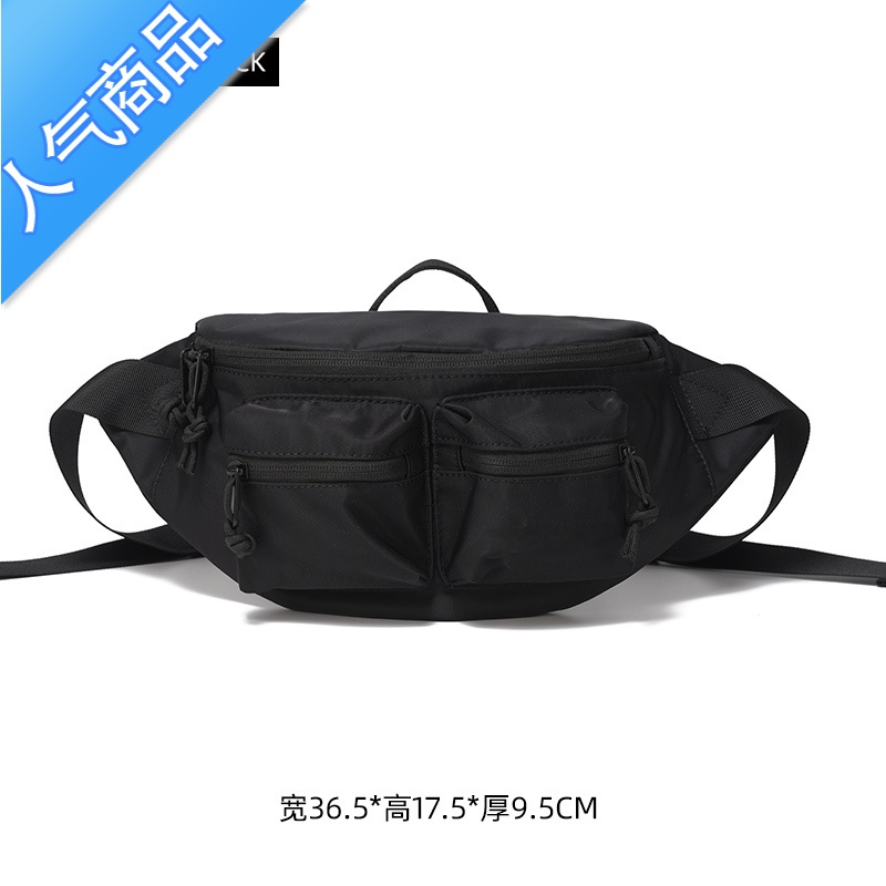 封后挎包男ins潮牌日系单肩斜挎包运动休闲百搭男士胸包小号腰包斜挎包男