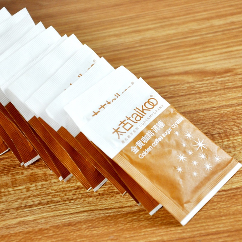黄糖太古咖啡糖包咖啡调糖咖啡用糖金黄咖啡糖包5g100咖啡伴侣