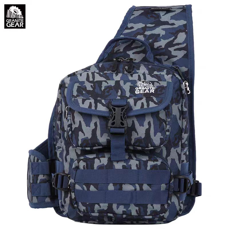 GRANITEGEAR花岗岩时尚多功能潮流炫酷胸包高清大图
