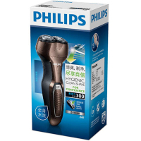 飞利浦（Philips） 电动剃须刀 S360/02 双刀头 旋转式刮胡刀 充电式全身水洗