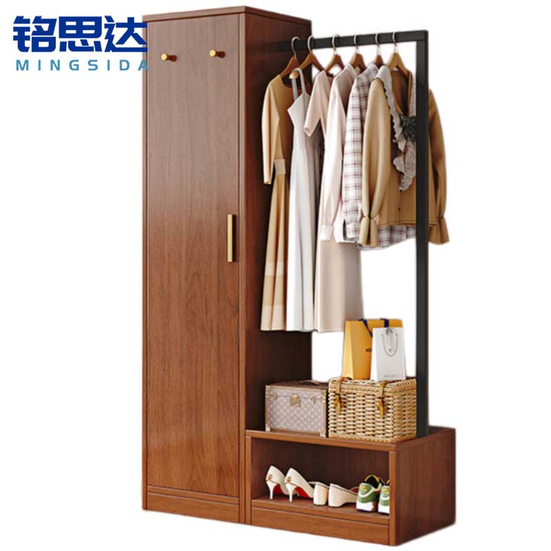 铭思达衣柜衣帽架100*40*180cm个高清大图