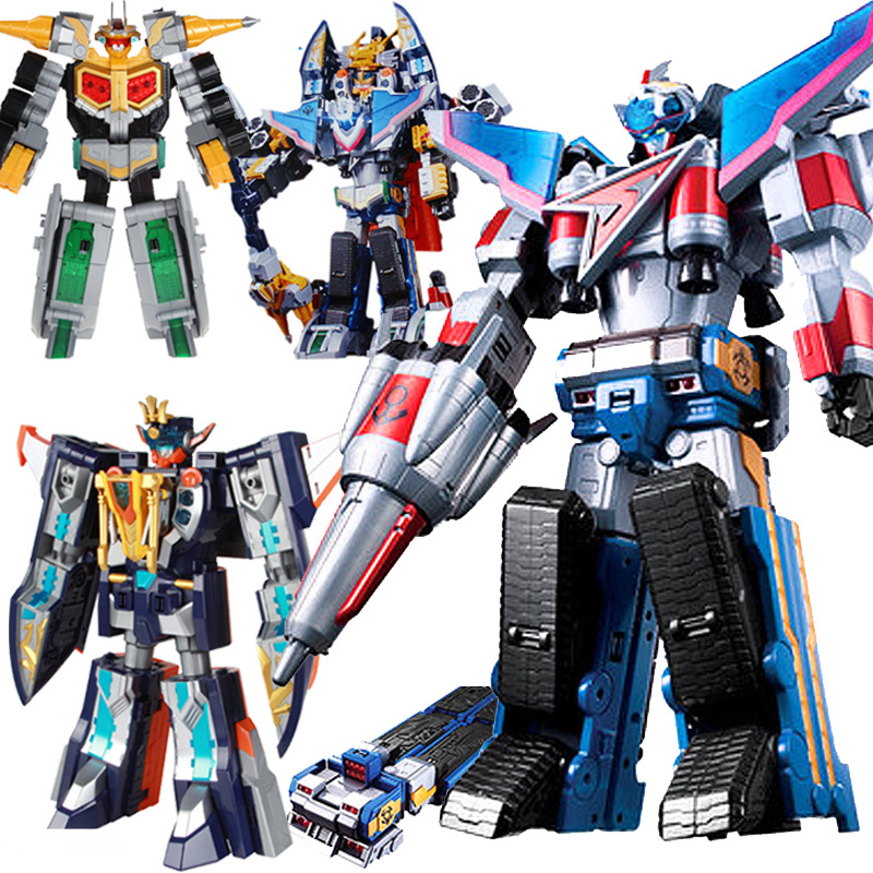 击王银河勇战机队2变形合体机器人3玩具 豪华版[冲爆勇击王]冲锋 爆裂