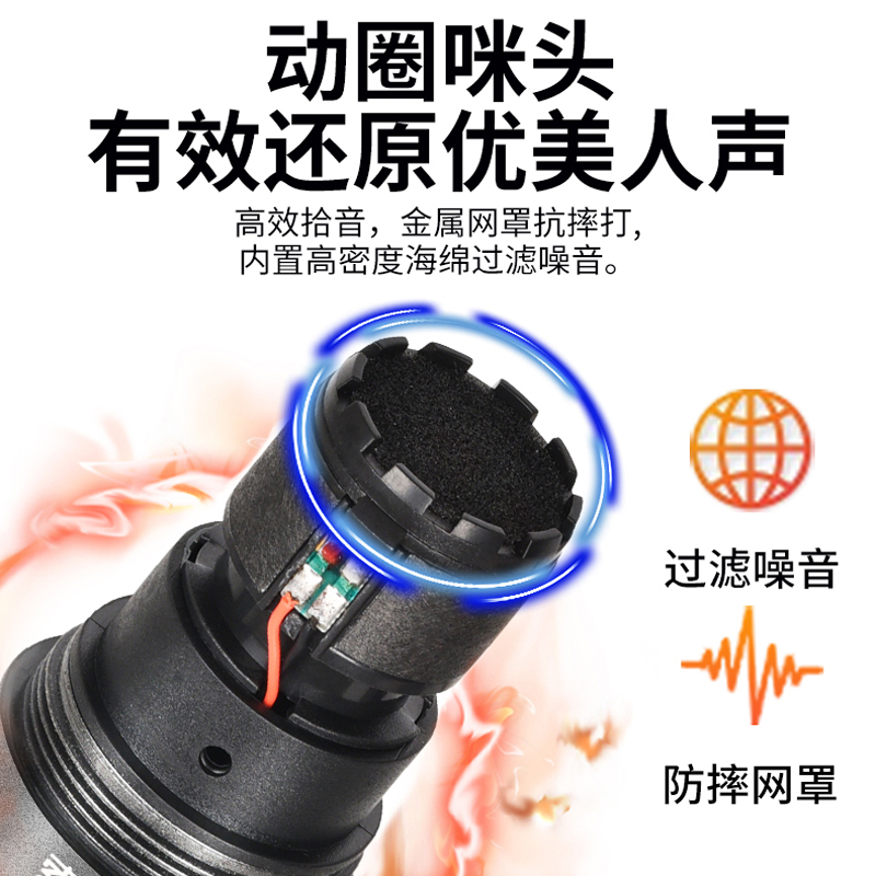 索爱(soaiy) SA-W10 专业话筒万能通用充电麦克风无线会议唱歌KTV演出舞台 单麦高清大图