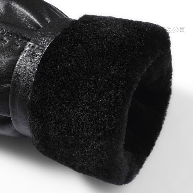 海宁真皮皮衣男加绒加厚水貂翻领 海宁真皮皮衣男装中长款绵羊皮图片