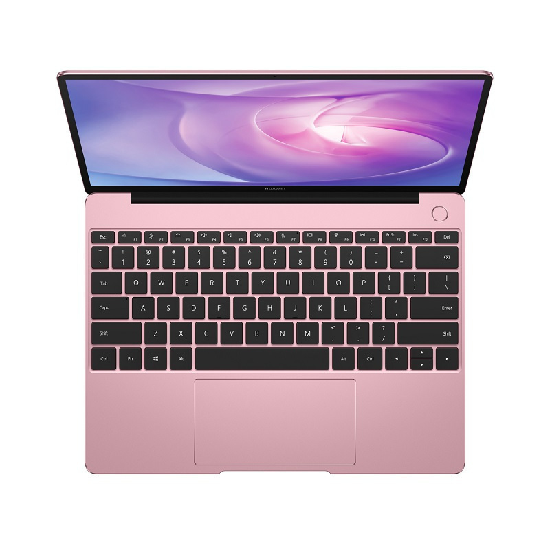 华为MateBook 13 2020款 笔记本电脑 i7-10510U MX250独显16GB+512GB 樱粉金 Windows10 64位home多屏协同 10点触控屏 轻薄本