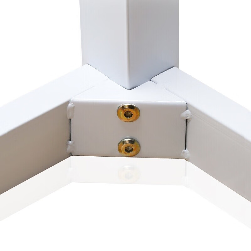 仓迪 CD-2802 职员办公桌钢木结合电脑桌卧室书桌胡桃色120*60*75cm（±10CM）高清大图