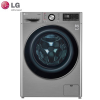 LG FG10TV4 家用10.5公斤大容量蒸汽变频全自动滚筒洗衣机 纤薄机身 6种智能手洗 360度速净喷淋