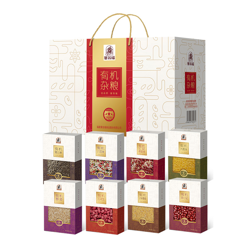 塞翁福有机杂粮礼盒--305型(3150g)高清大图