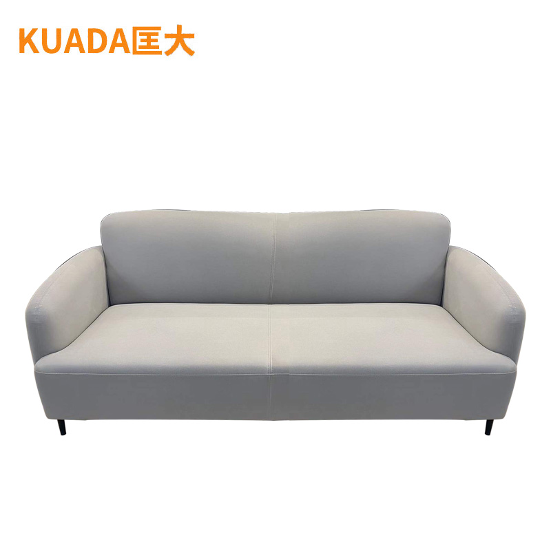 匡大 办公沙发 布艺沙发 办公室接待沙发 三人位 KDT654高清大图