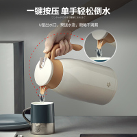 AKAW 日本进口 316不锈钢保温壶 家用大容量热水壶 1.5L/2L/2.5L 真空隔断热保温瓶