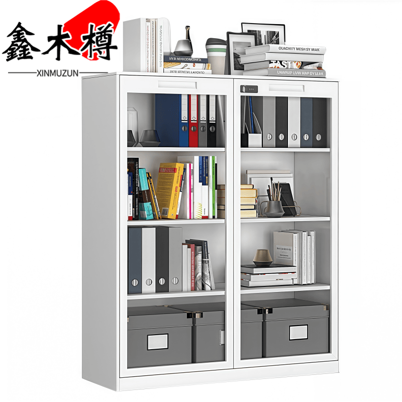 鑫木樽办公柜100*35*120cm台高清大图