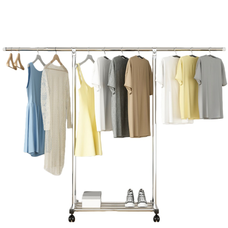 铭 思达晾衣杆晾衣架晾衣架可伸缩晾衣架高清大图