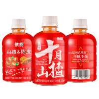 依能 十月山楂 山楂汁 果汁饮料 350ml*15瓶 整箱装