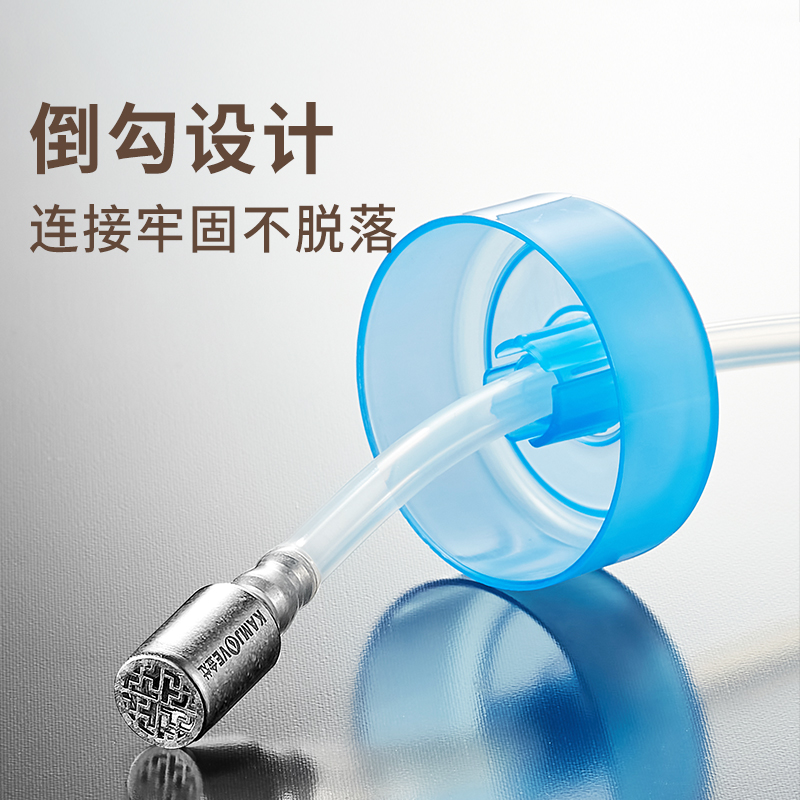 金灶桶装水上水管配件钛进水管沉头茶台抽水器茶炉吸水管茶具配件高清大图