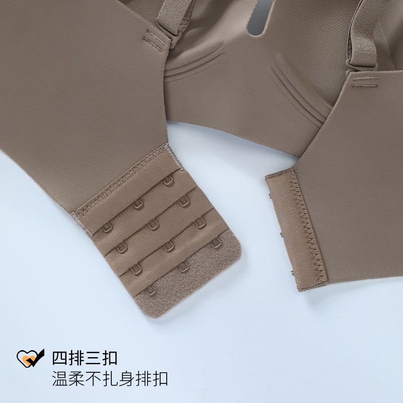 猫人内衣女无痕小胸聚拢防滑透气无钢圈内衣女士文胸收副乳防下垂图片