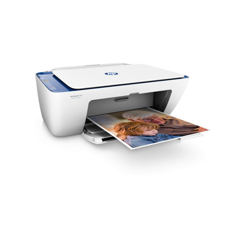 惠普(hp)deskjet 2621 无线彩色喷墨打印一体机(学生作业,手机彩色