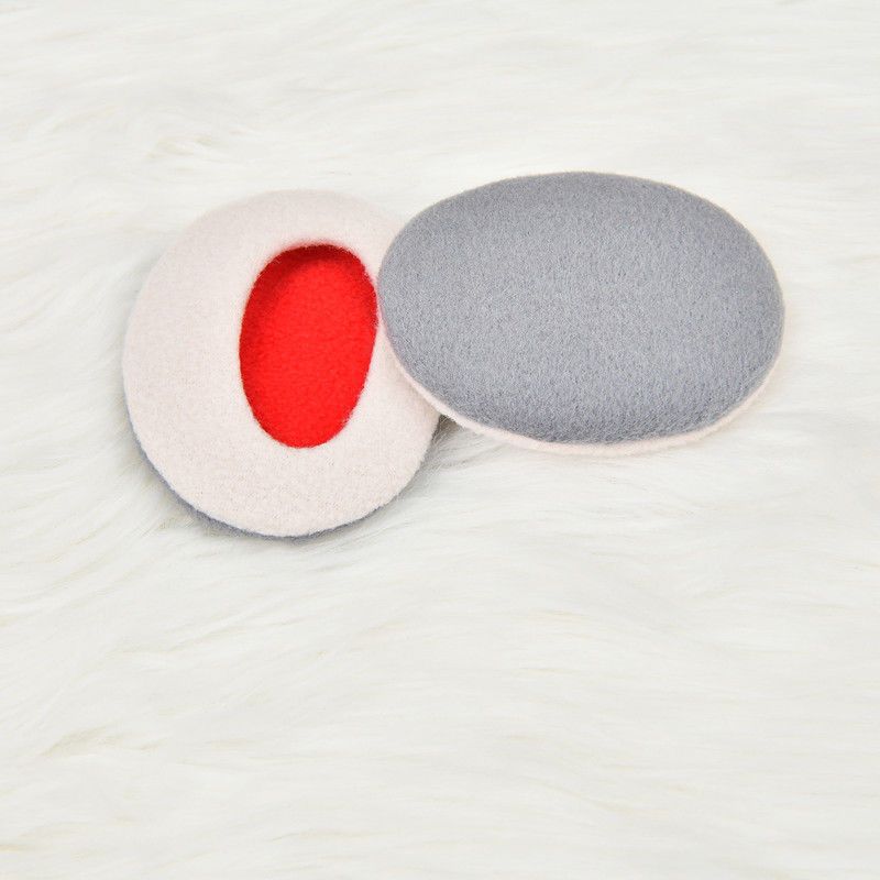 浅灰色 防寒防冻耳罩隔音睡觉侧睡貂绒冬季单耳保暖耳捂女分体耳包