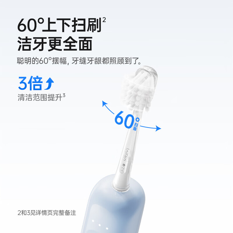 徕芬 扫振电动牙刷LFTB01-P粉色ABS款高清大图