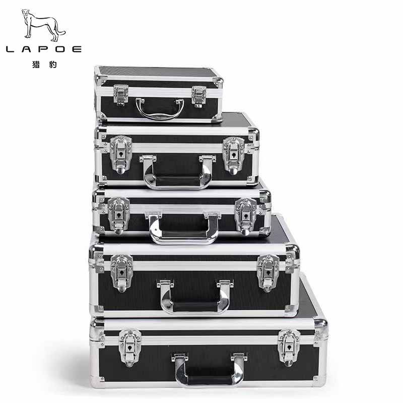 猎豹 铝合金工具箱 挂钩锁设备收纳箱 空箱（55x35x20cm）/个