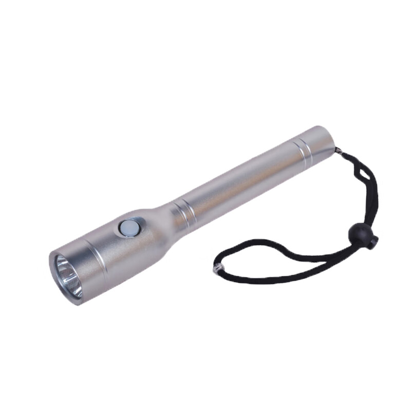 华燏 HY-DT215 3W IP68 DC3.7V 6700K白光 光源类别LED 电筒 (计价单位:个) 银高清大图