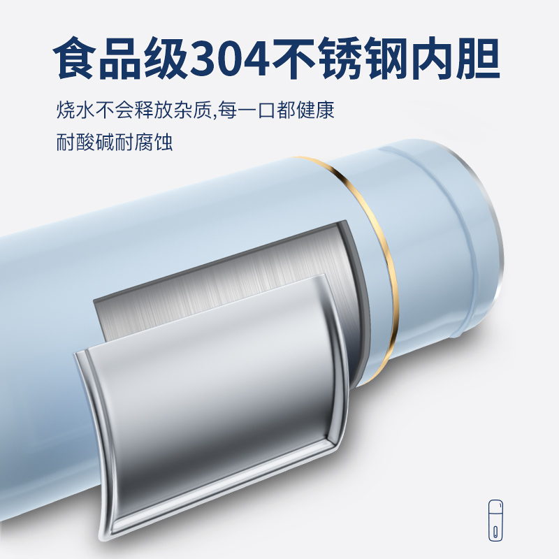 古牌电热水杯旅行便携式烧水壶小型烧水杯家用办公室加热杯养生杯高清大图